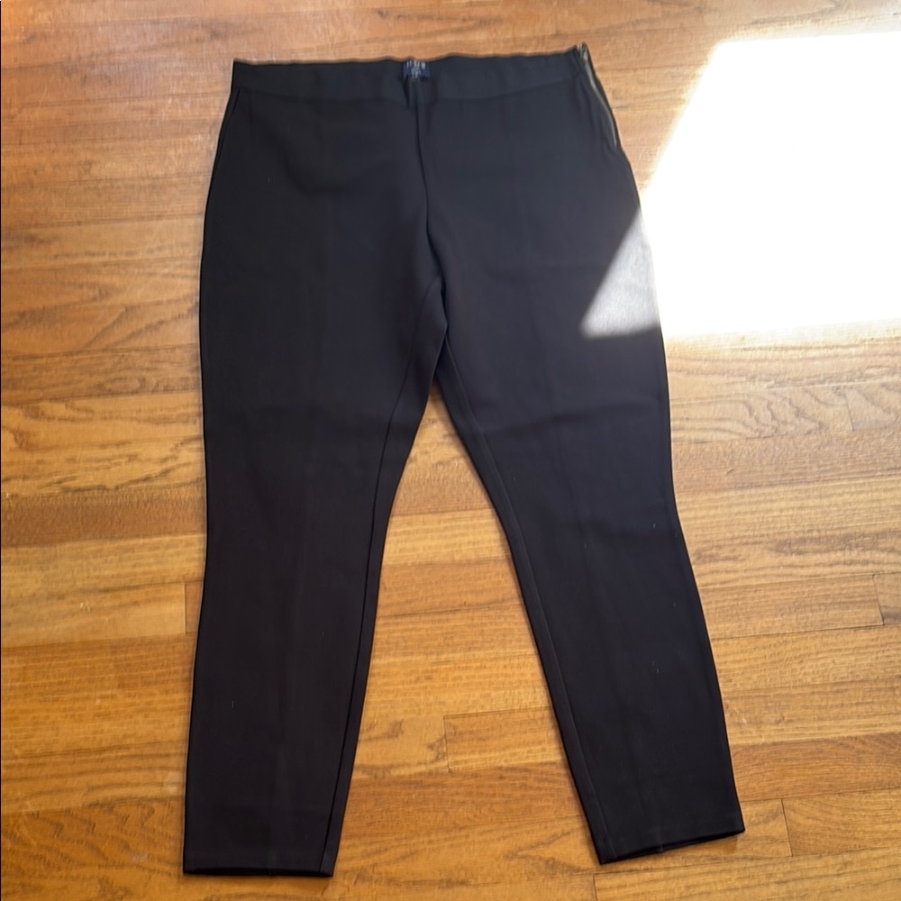J. Crew Black Dress Pants Tailored Wool Blend